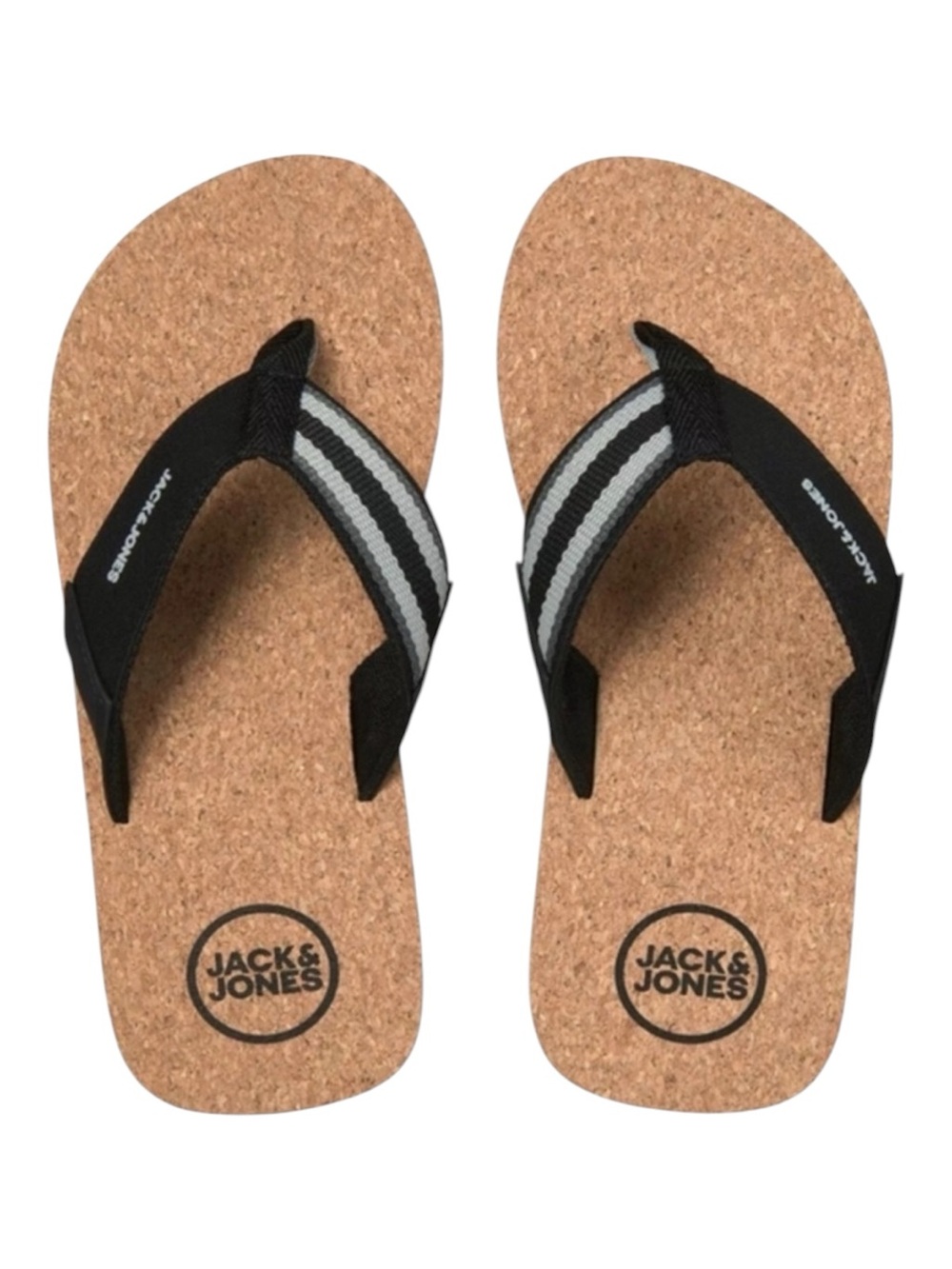 NWT JACK & JONES Men's Ritchie Cork Flip-Flop Sandals Size‎ US9 EU42